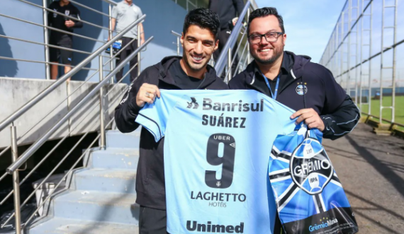 Arrihet marrëveshja: Luis Suarez zyrtarizohet te Gremio