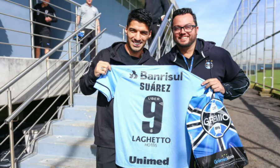 Arrihet marrëveshja: Luis Suarez zyrtarizohet te Gremio