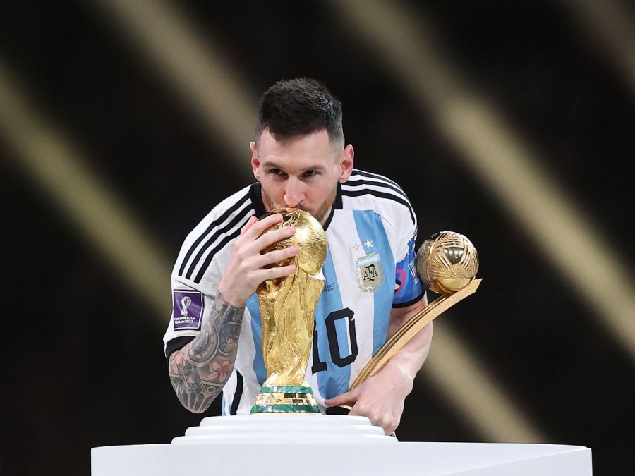 Messi flet për herë të parë pas triumfit në Kupën e Botës