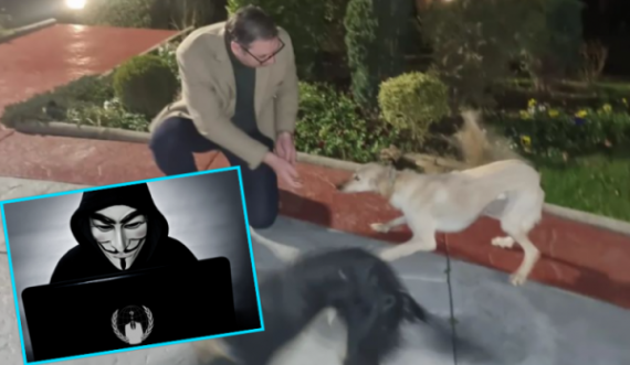 “Lufta” e Anonymous me Aleksandar Vuçiqin, ky i fundit e krahason grupin me qen