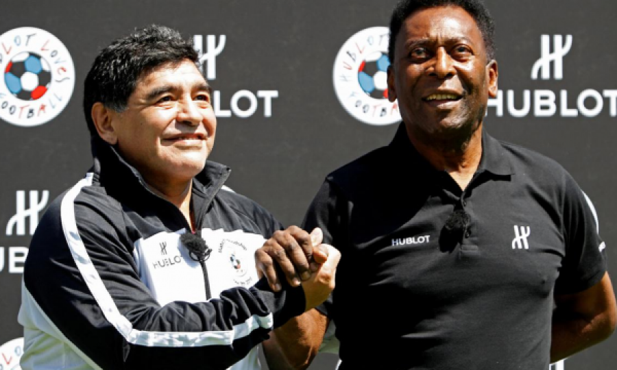 Momenti kur Maradona e pranoi se Pele ishte më i miri 