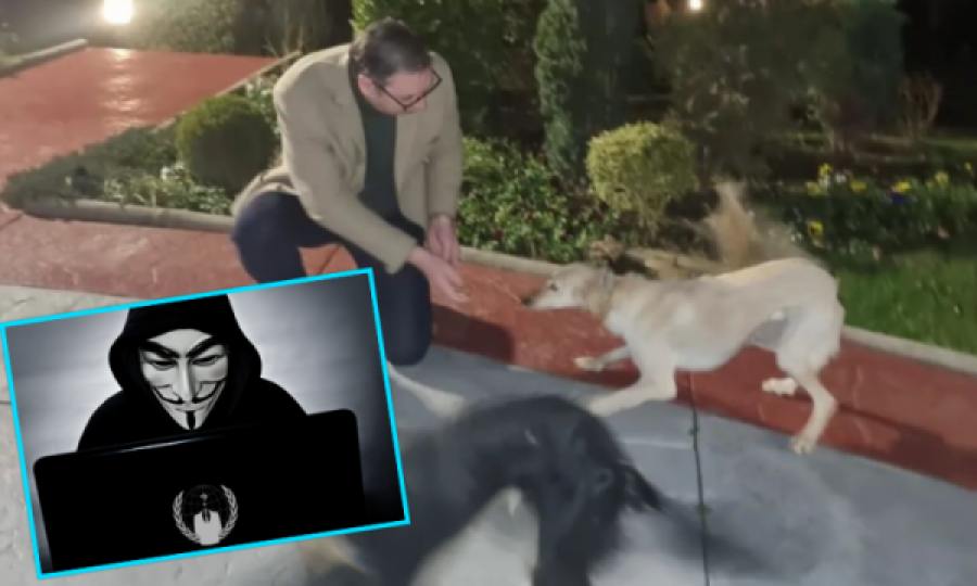 “Lufta” e Anonymous me Aleksandar Vuçiqin, ky i fundit e krahason grupin me qen