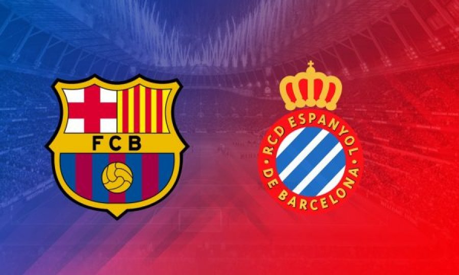 Barcelona rikthehet në La Liga me ndeshjen kundër Espanyolit, formacionet zyrtare