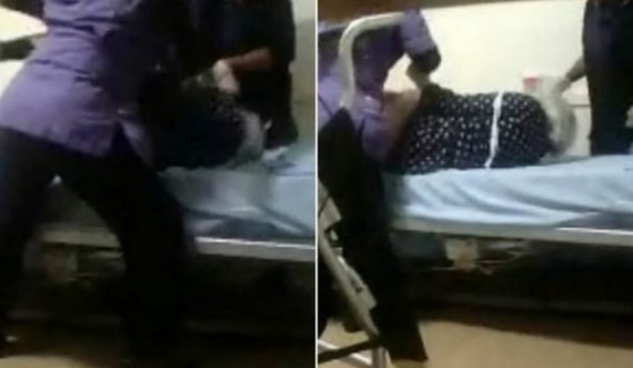Infermierja dhunon të moshuarën