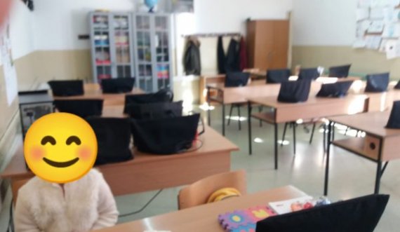 Babai nga Gostivari publikon një foto: Prindërit nuk i lejuan fëmijët të shkojnë në klasë për shkak të vajzës me Syndrome Down