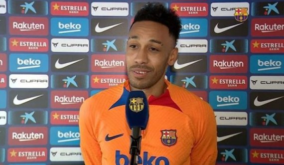 Aubameyang: Synimi im kryesor është ta rikthej Barcelonën në Ligën e Kampionëve