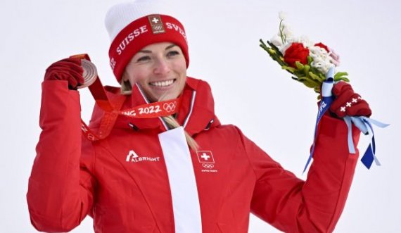 Gruaja e Valon Behramit, Lara e fiton medaljen e bronztë olimpike