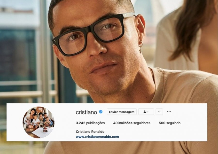 Ronaldo bëhet njeriu i parë që kalon shifrën prej 400 milionë ndjekësish në Instagram