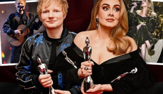 Ed Sheeran i frustruar që u vlerësua me vetëm një çmim, ndërkohë që Adeles iu dhanë tri