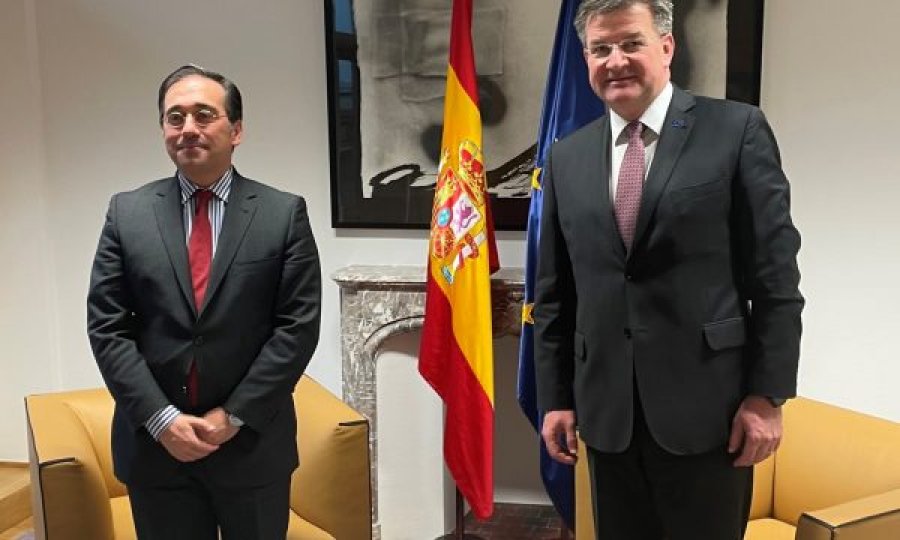 Lajçak takon ministrin e jashtëm spanjoll, temë diskutimi edhe Kosova