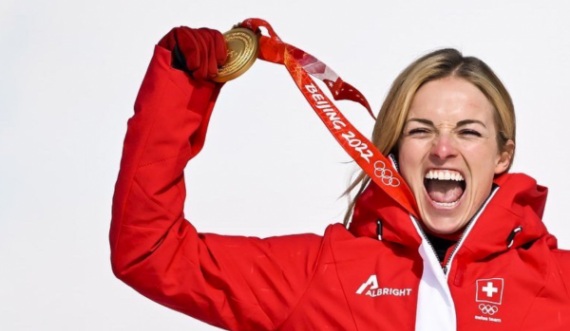 Gruaja e Valon Behramit e fiton të artën në Lojërat Olimpike Dimërore