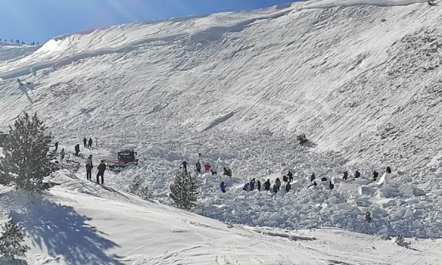 Pamje nga momenti kur nisi orteku në Brezovicë