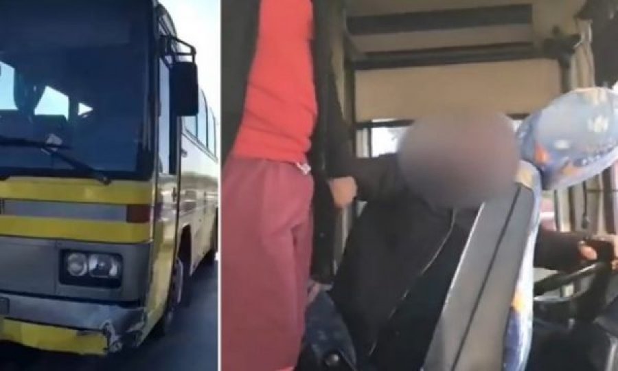 “Tapë” në timon, qytetarët denoncojnë shoferin e autobusit, arrestohet 57-vjeçari
