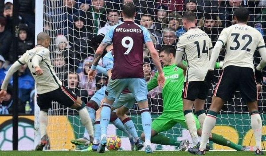 Liverpooli mezi fiton ndaj Burnley, Tottenhami mposhtet nga Wolves