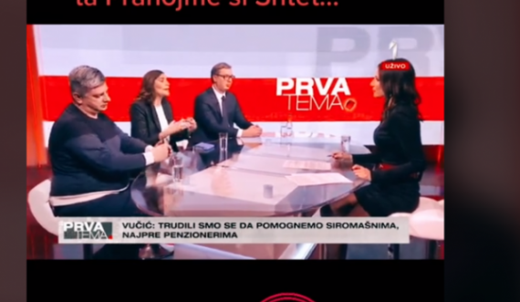 Momenti kur dramaturgia serbe përplaset me Vuçiqin, i thotë se Kosova është shtet i pavarur që duhet ta njohë Serbia