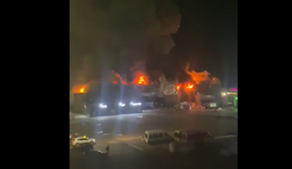 Zjarri i madh në Ferizaj, nuk ka të lënduar – policia jep detaje të tjera