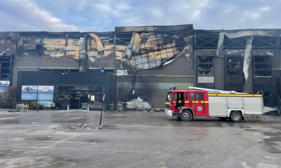 Kryetari i Ferizajt flet për zjarrin e madh që kaploi supermarketin, publikon edhe pamje nga afër