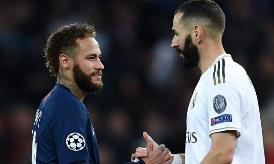 Sonte PSG – Real Madrid: Parisienët shpresojnë në rikthimin e Neymarit, madrilenët në rikthimin e Benzemas