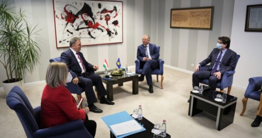 Zv.kryeministri takohet me ambasadorin e Hungarisë në Kosovë