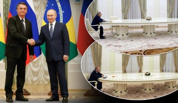 Pse Putin shtrëngoi duart me presidentin brazilian, gjë që s’e bëri me Macron dhe Schulz