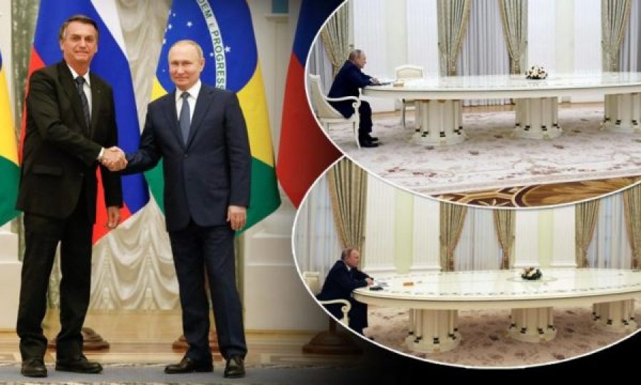 Pse Putin shtrëngoi duart me presidentin brazilian, gjë që s’e bëri me Macron dhe Schulz