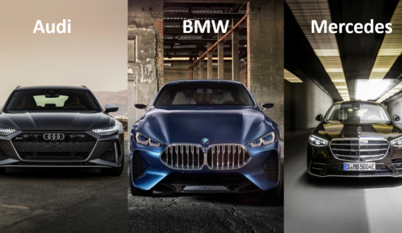 Audi, BMW apo Mercedes, cila është më e mira?