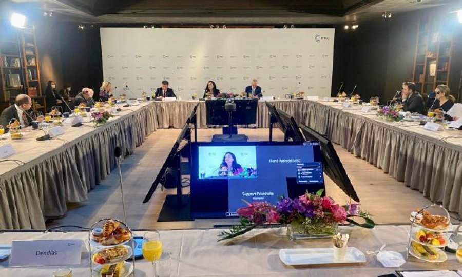 Osmani në Konferencën për Siguri thekson se ndikimi i Rusisë përmes Serbisë është evident