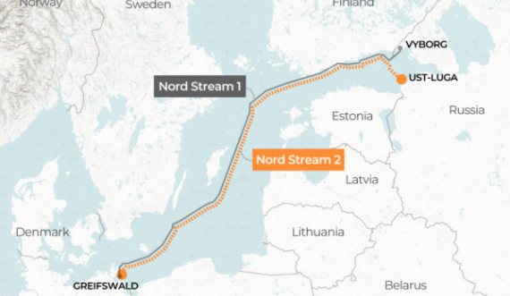Çfarë është gazsjellësi Nord Stream 2 të cilin e bllokoi Gjermania