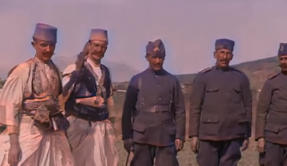 Pamje të rralla të ushtarakëve shqiptarë gjatë vitit 1917 