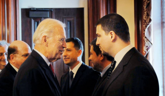 Krasniqi ballë për ballë me Bidenin