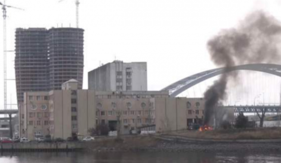 Sulmet ruse, tym i zi mbi objektin e inteligjencës ukrainase në Kiev
