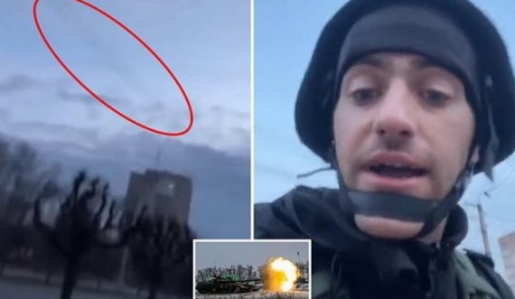 Moment shokues: Gazetarit i fluturoi raketa ‘mbi kokë’ derisa raportonte në Ukrainë