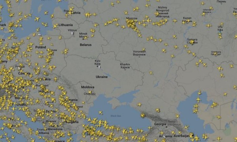 Askush nuk fluturon mbi Ukrainë për shkak të sulmit rus