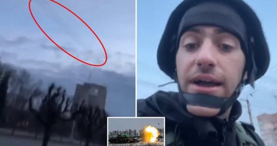 Moment shokues: Gazetarit i fluturoi raketa ‘mbi kokë’ derisa raportonte në Ukrainë
