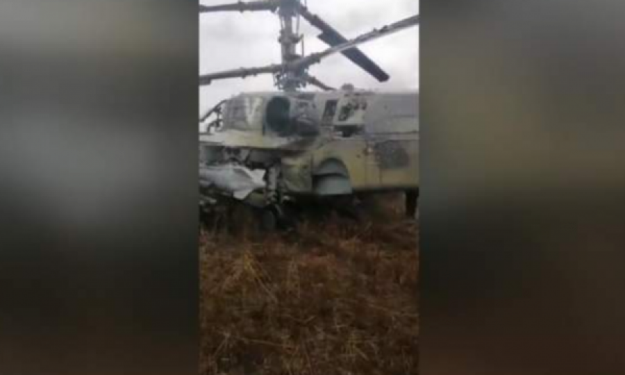Helikopteri rus rrëzohet pranë Kievit