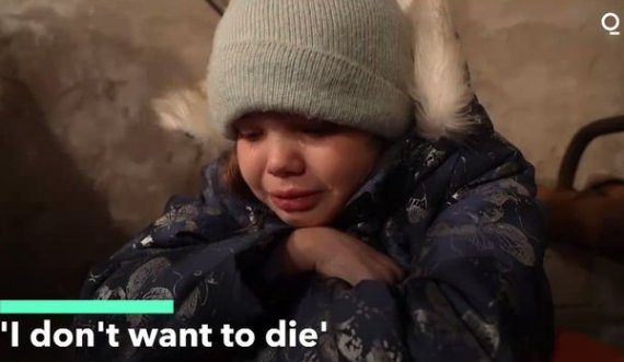 Prekëse: “Nuk dua të vdes”, reagimi viral i një fëmije në Ukrainë