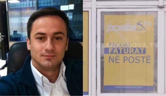 Suspendohet ish-zyrtari i PDK-së, Mehdi Haxha, ia 'huazoi' vetes 7500 euro nga Posta e Kosovës