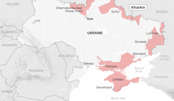 CNN tregon se deri ku janë futur trupat ruse në Ukrainë