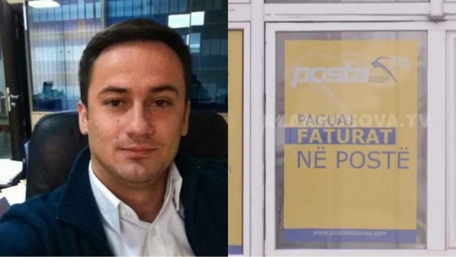Suspendohet ish-zyrtari i PDK-së, Mehdi Haxha, ia 'huazoi' vetes 7500 euro nga Posta e Kosovës