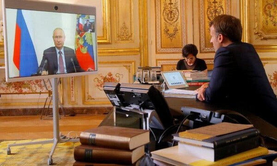 Macron përsëri në telefon me Putinin, Pallati Elysse shpalos detajet