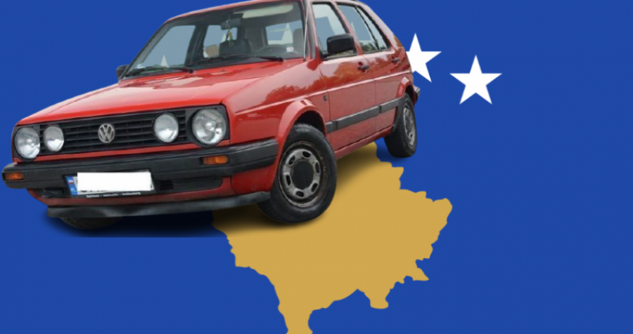  Kosovarët të fiksuar pas veturës Golf 2, afro tre mijë të regjistruar gjatë 2021-tës 