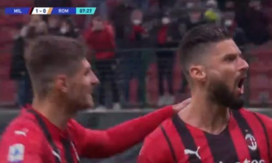 VAR ia dhuron një penallti Milanit, nuk gabon Giroud