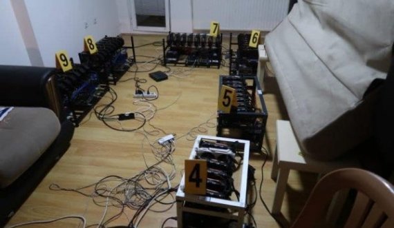 Kriza energjetike dhe ndalimi i prodhimit të kriptovalutave, 70 aparate u konfiskuan vetëm dje