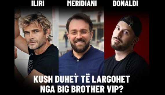 Kush largohet sonte nga Big Brother Vip?