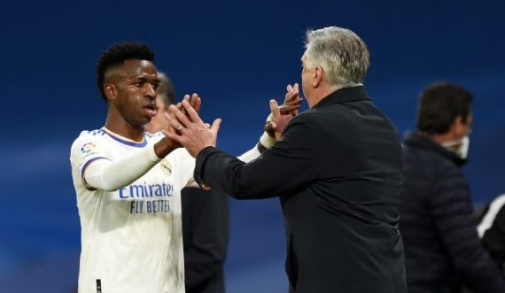 Ancelotti i lumtur me rikthimin e Vinicius: “Ai është i rëndësishëm për Realin”