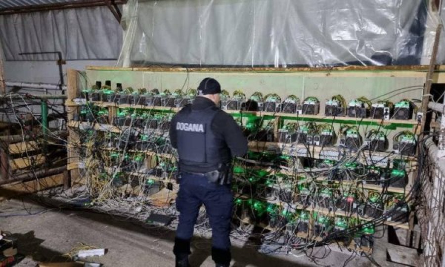 Aksion i policisë në Leposaviq, konfiskohen 272 pajisje të kriptovalutave