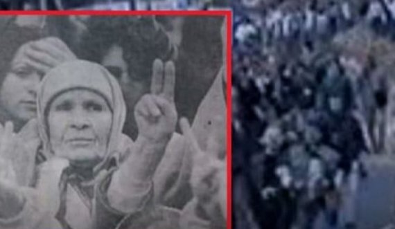 Kush ishte kjo grua kosovare, që u bë pjesë e ballinave të gazetave pas protestave të vitit 1998