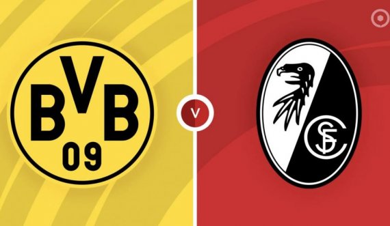 Formacionet zyrtare: Dortmund – Freiburg