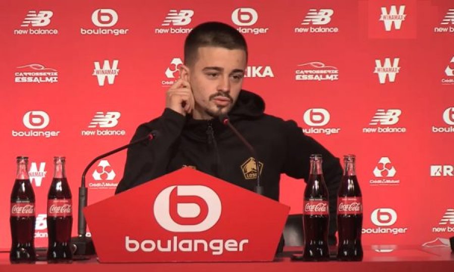 Prezantohet Edon Zhegrova: Jam shumë i lumtur, Lille është klub i madh