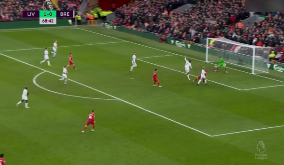 Vjen goli i dytë i Liverpool – Chamberlain shënon gol të bukur me kokë